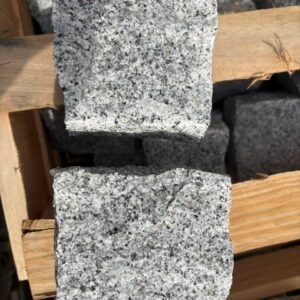 100 x 100 x 100 Natural Split Granite Cobble 4.5m2 (340) per Pallet Sold Individual