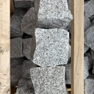 100 x 100 x 50 Natural Split Granite Cobble 9m2 (680) per Pallet Sold Individual