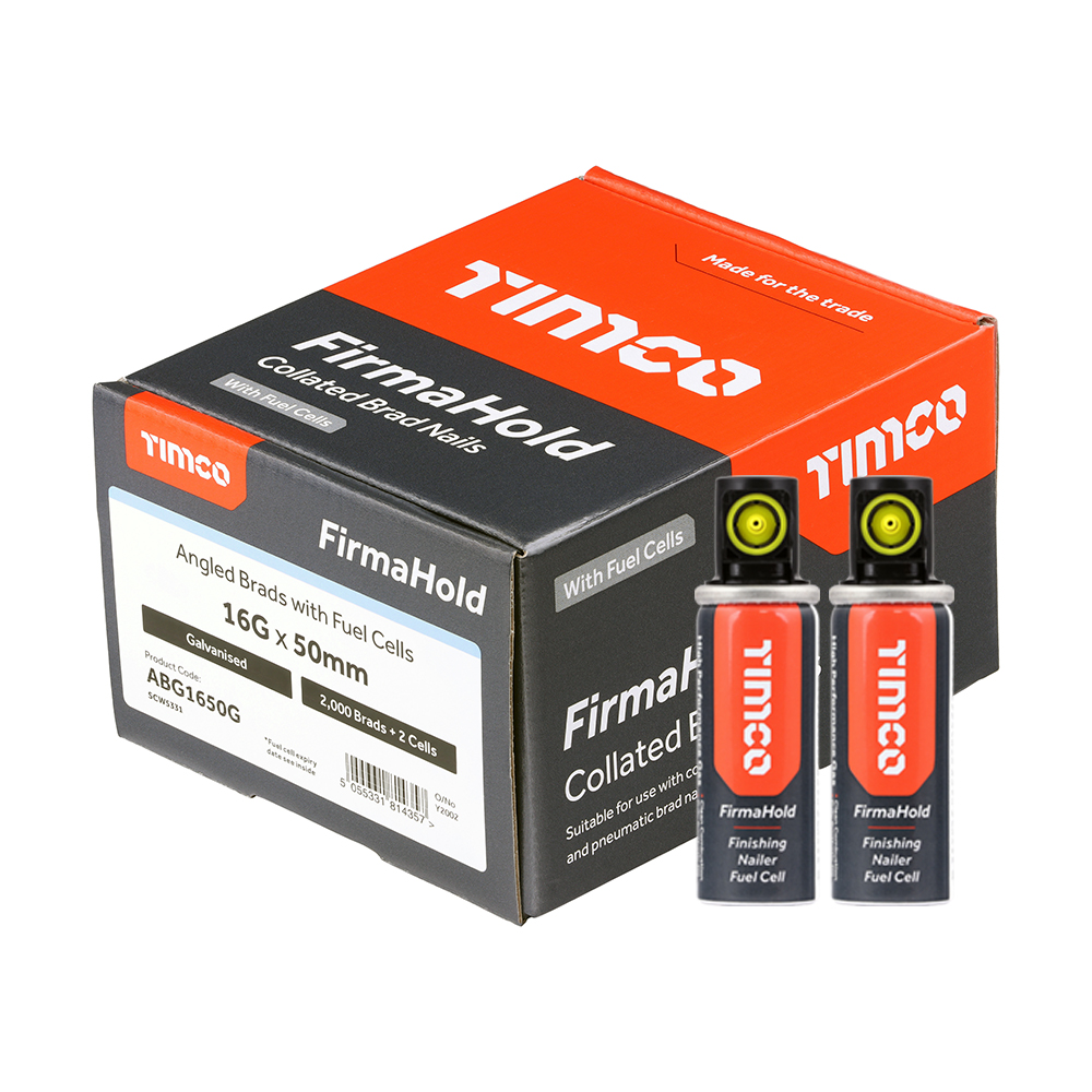 TIMCO FIRMAHOLD AG BRAD & GAS - GALV 16G X 50/2BFC (200