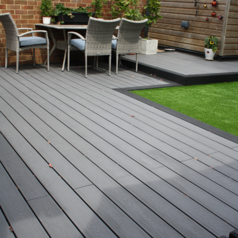 PIRANHA MID GREY COMPOSITE DECKING