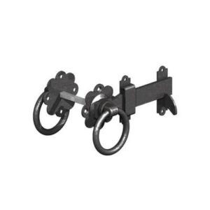 Birkdale 150mm E/Blac GM Ring Gate Latches P72