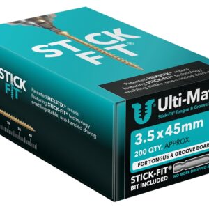 3.5 x 45mm Ulti-Mate Wood Screw Tongue & Groove