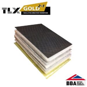TLX Gold 33mm x 1200mm x 10m (12m2) Insulating Breather