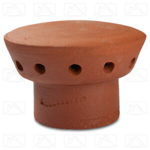 KYL12R Fluevent 185mm Spigiot Red