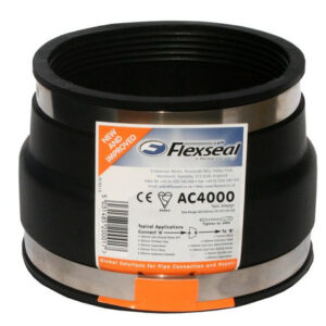 AC4000 Flexible Adaptor (100mm Clay to 100mm Plastic)