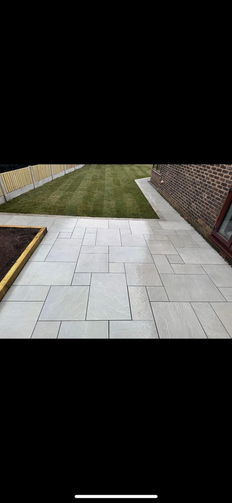 20mm Kandla Grey Porcelain Patio Pack 21.06m2 – view 7