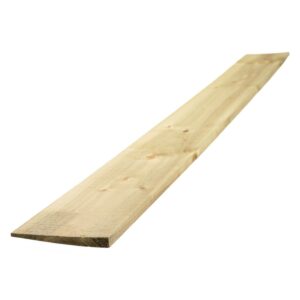 5' Feather Edge Strips Green