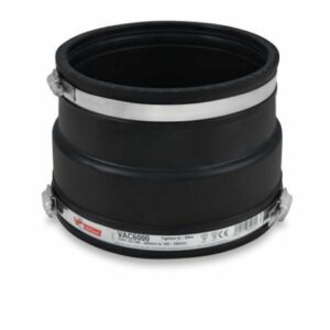 VAC6000 Band Seal Adaptor coupler 180 - 200mm to 160 - 180mm 6" clay
