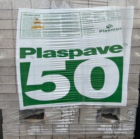 Plasmor 50mm Natural Block Paver (488/Pack) – view 2
