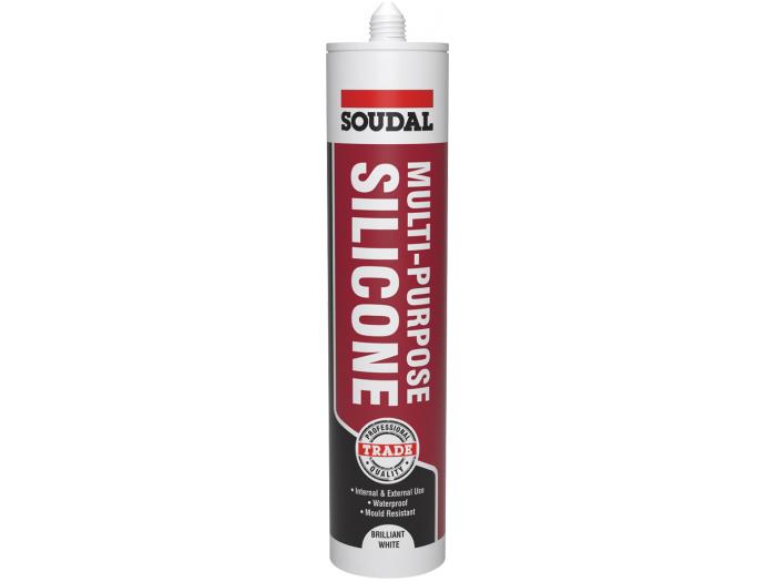 SOUDAL MULTI PURPOSE SILICON 4 COLOURS AVAILABLE