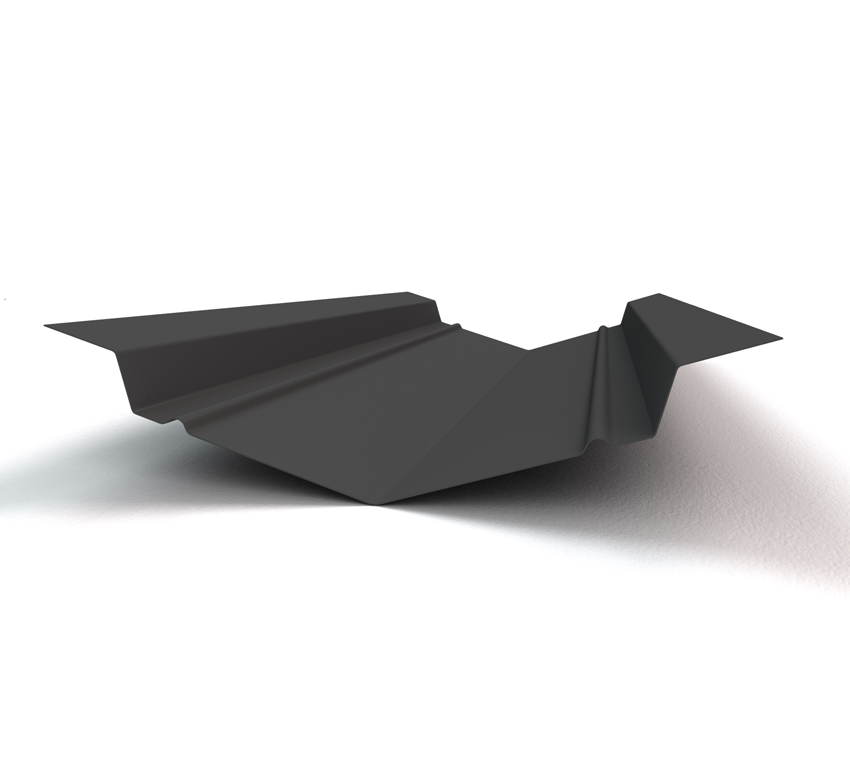 GSVT1 V-Flow Standard Walley Trough (Double Lap) Slate/Tiles