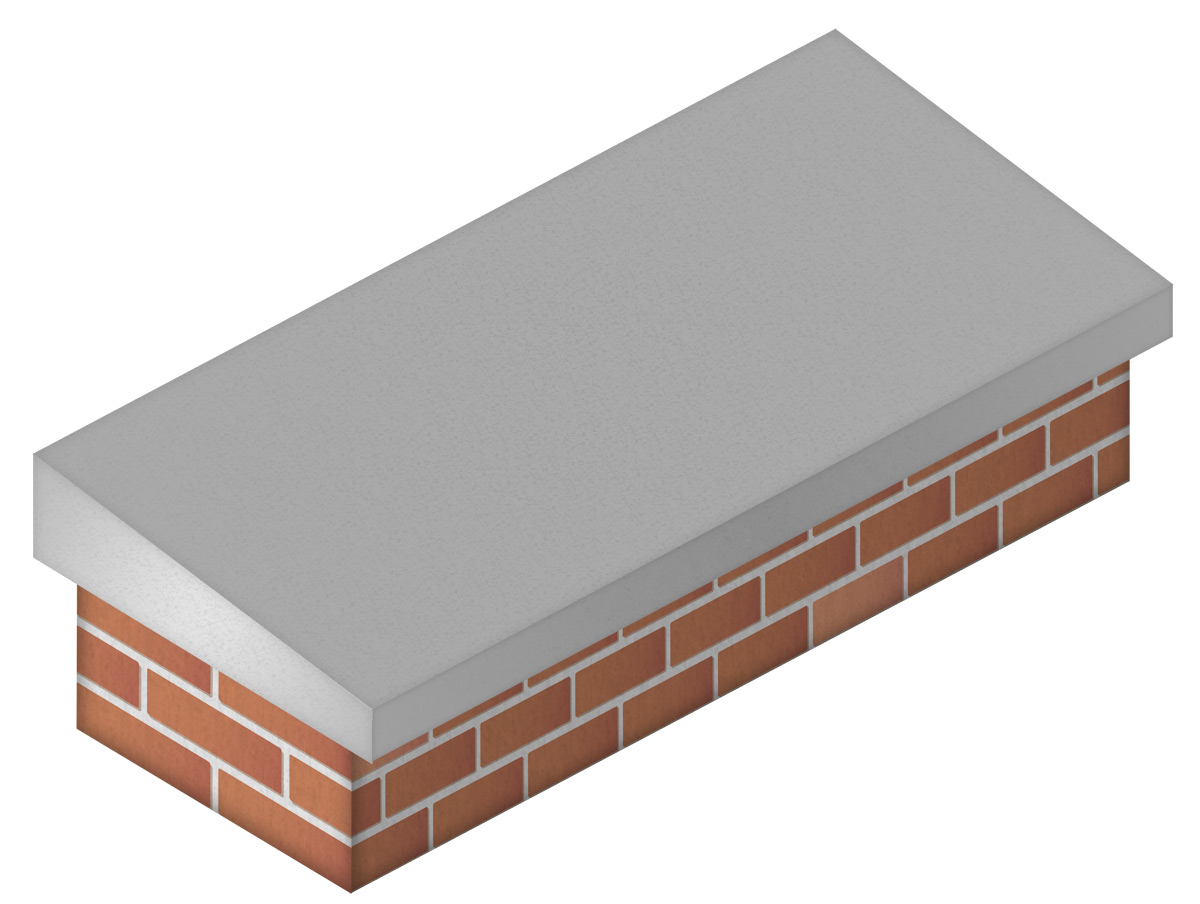 Once Weathered Coping 600 x 305