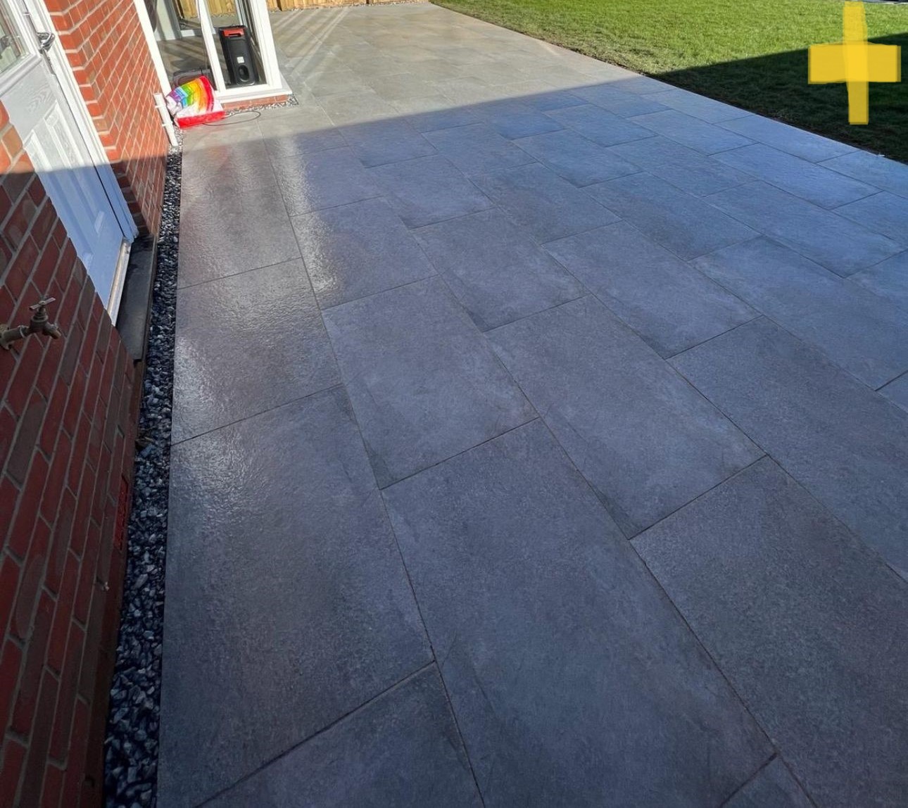 20mm Kandla Grey Porcelain Patio Pack 21.06m2 – view 5