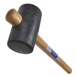 Fai/Full Rubber Mallett Black 3in