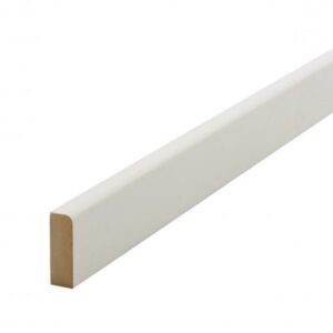WHITE PRIMED MDF PENCIL SKIRTING 14.5 X 94 X 4.4MTR