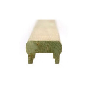 Decking Universal Hand/Base Rail (inc Fillet) 2.4 MTR