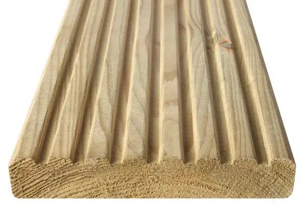 ex 032mm x 125mm ARBORDECK REVERSIBLE DECK BOARD