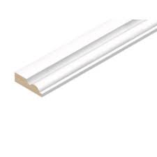 White Primed MDF Torus Architrave 18 x 68 x 4.4mtr