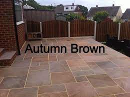 17mm - 22mm Autumn Brown Sandstone 18.97m2 Pack