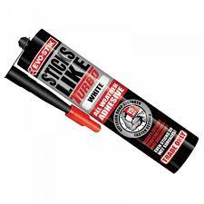Sticks Like Turbo White & CLEAR 290ml All Weather Adhesive