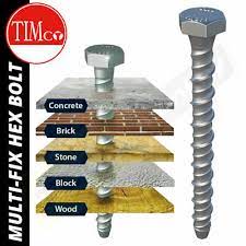 Timco Multi-Fix Bolt Hex Head Size M14