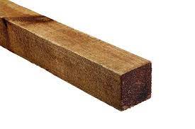 75 x 75 x 3000mm Brown Tanalised Fence Post