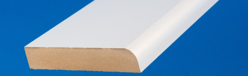 MDF White Primed Pencil Skirting 14.5 x 69 x 4.4mtr – view 2