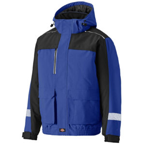 JW7019 DICKIES WINTER SOFTSHELL JACKET ROYAL/BLACK