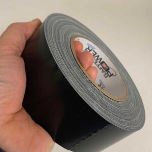 50mm x 50Meter BLACK DUCT TAPE