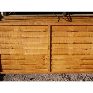 Waney Lap Heavy Duty Fence Panel