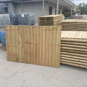 Vertical Heavy Duty Green Fence Panel