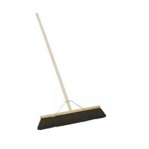 24" Stiff Brush C/W Handle & Stay