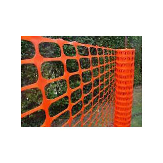 Orange Barrier Fence 1m x 50m