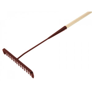 Wooden Handle Tarmac Rake