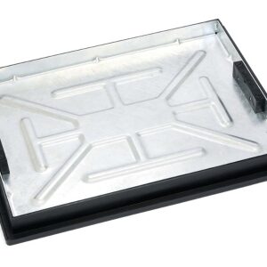 Galv 5ton 600x450 Recess Double Seal 4 Screw Tray T11G3