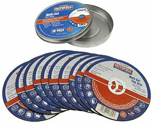 Faithfull Cut Off Wheel 115mm x 1.0 x 22 Multi Purpose