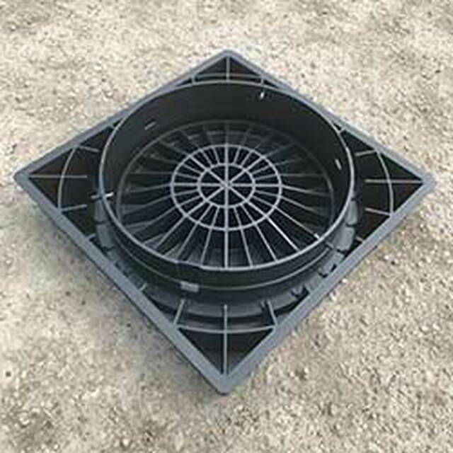 Davant SPUTMC450RS Round to Square Lid & Frame 450mm – view 3