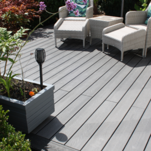 PIRANHA ANTHRACITE COMPOSITE DECKING