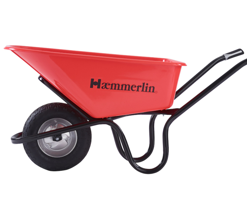 Haemmerlin 90ltr Crusader Wheelbarrow Pnuematic