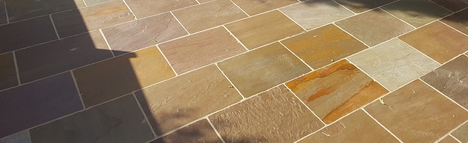 900 x 600 x 22mm Calibrated Raj Green Indian Sandstone