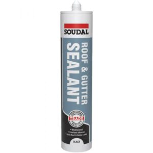 Soudal Roof & Gutter Sealant Black
