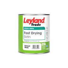 Leyland Trade Fast Drying Satin 750ml (Brill White)