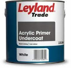 Leyland Trade Acrylic Primer Undercoat 2.5l (White)