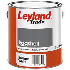 Leyland Trade Eggshell 2.5l (Brill White)