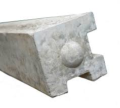 Concrete Corner Slotted Fence Post
