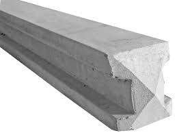 Concrete Slotted Fence Post